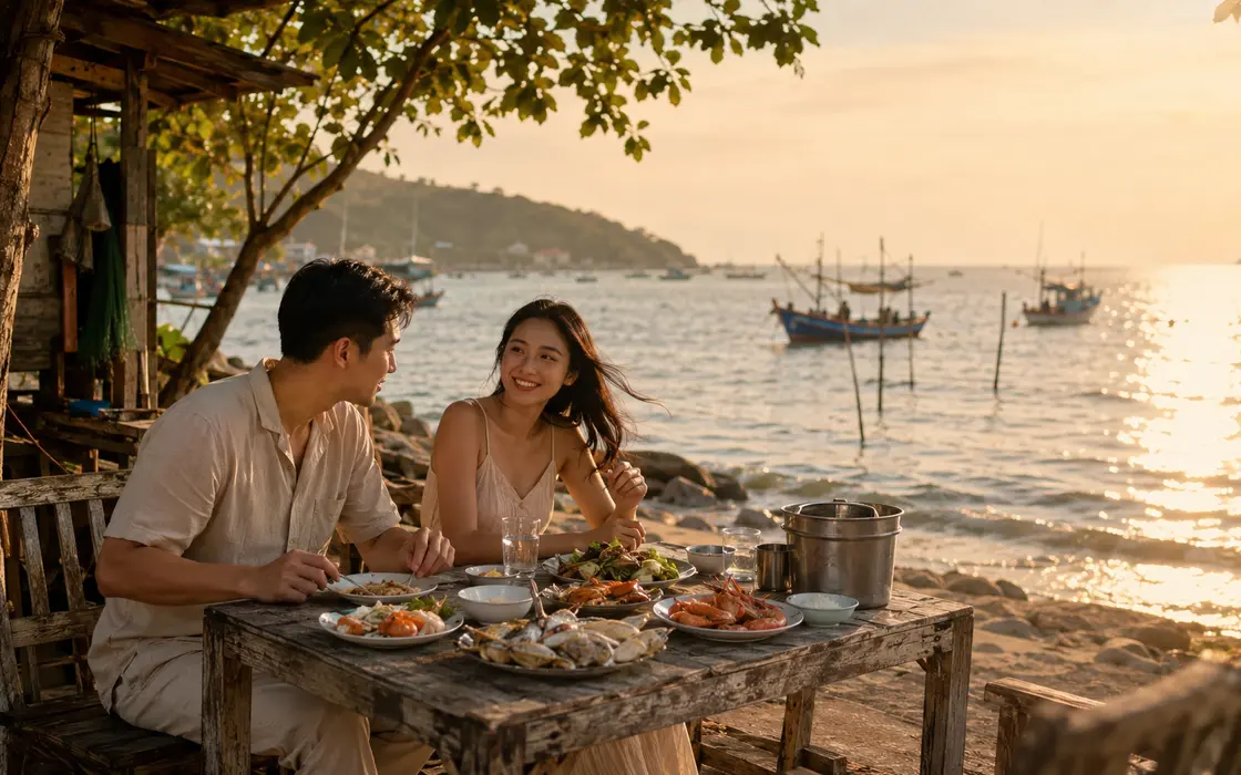 ภาพประกอบบทความ บางเสร่บ่ายเดียว: กินทะเล เดินช้า และดูพระอาทิตย์ตก