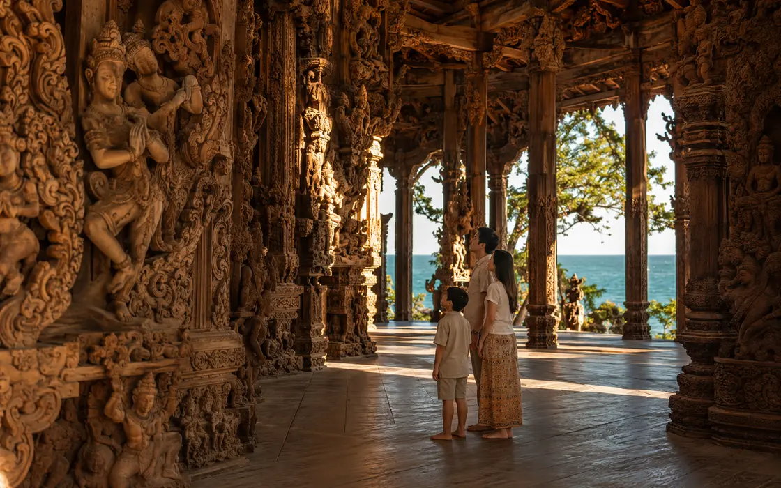 ภาพประกอบบทความ ปราสาทสัจธรรม: วิธีดูงานไม้ให้สนุกกว่าการถ่ายรูป