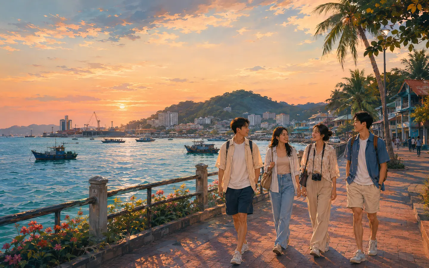 ภาพประกอบบทความ ศรีราชา–เกาะลอย: ทริปเย็นที่มีทั้งทะเล เมือง และมื้อดี ๆ